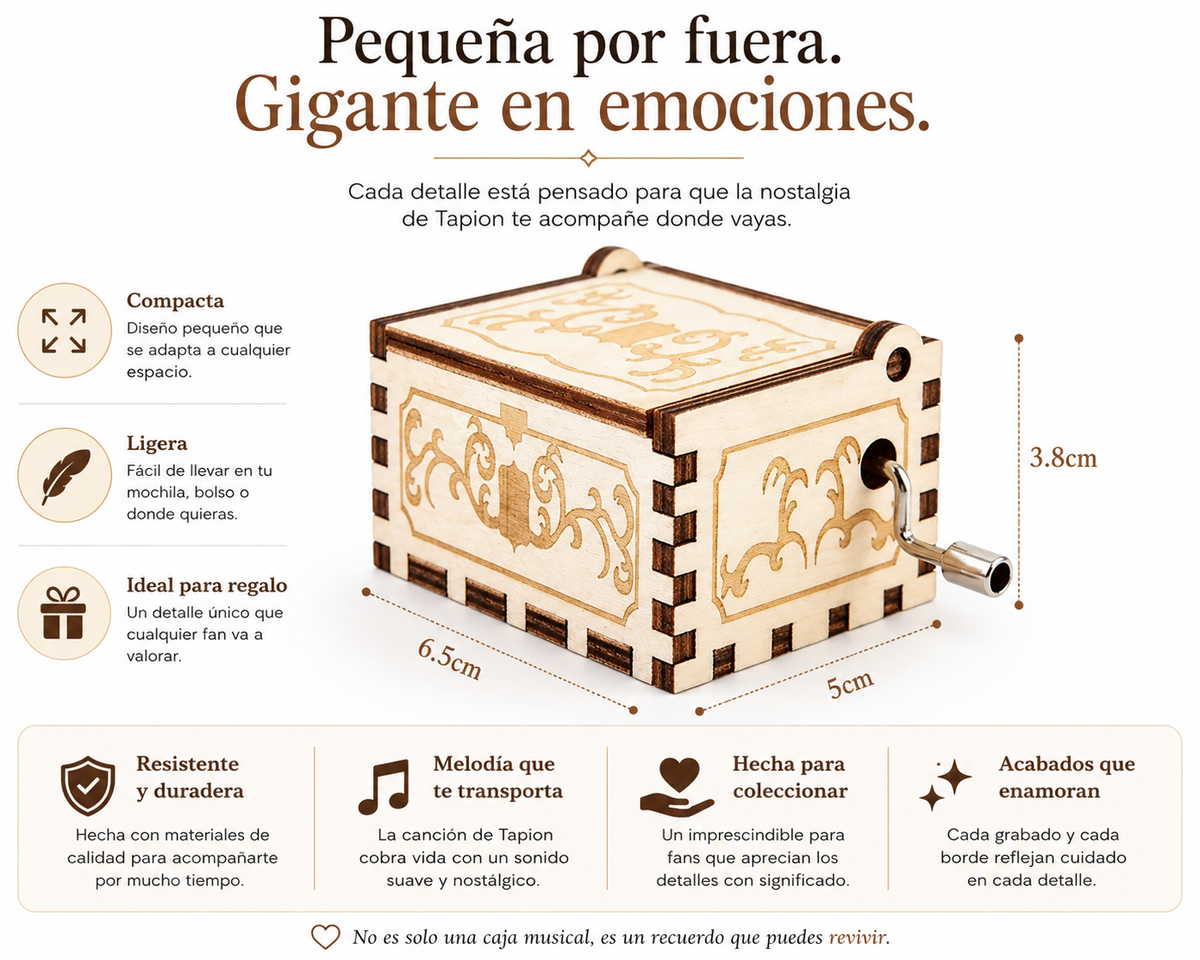 Caja musical de Tapion